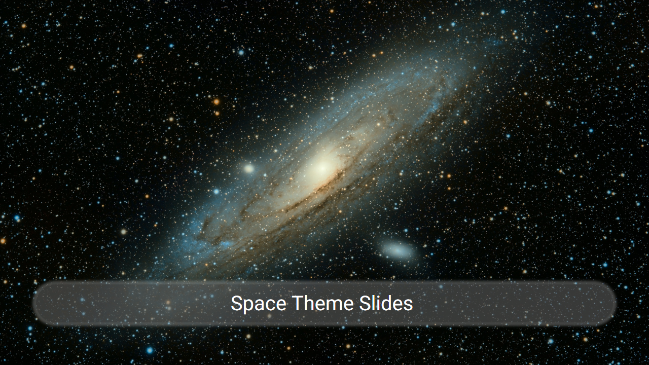 Free - Space Theme Google Slides and PowerPoint Templates